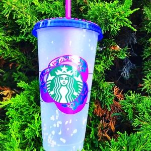 Color Changing Confetti Donut Tumbler